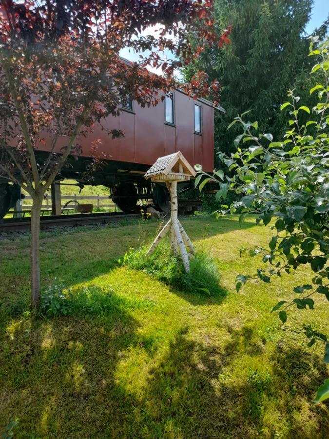 Eisenbahnromantik Im Urlaub Heinsdorfergrund 外观 照片
