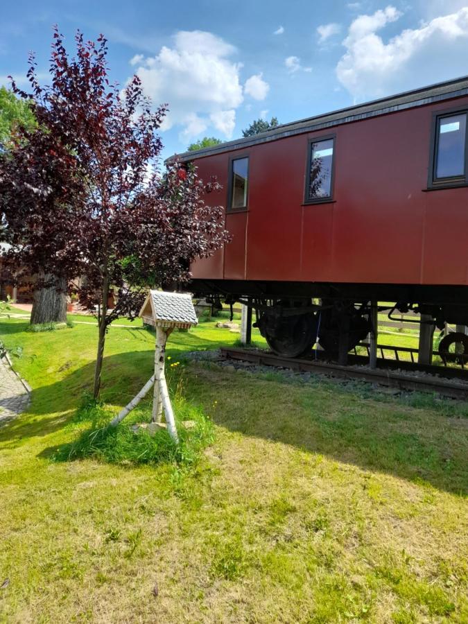 Eisenbahnromantik Im Urlaub Heinsdorfergrund 外观 照片