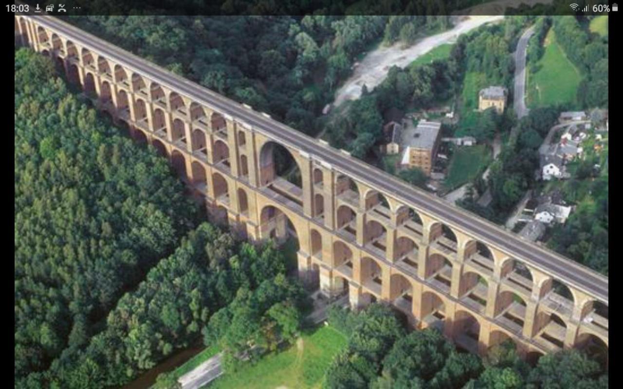 Eisenbahnromantik Im Urlaub Heinsdorfergrund 外观 照片